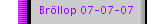 Bröllop 07-07-07